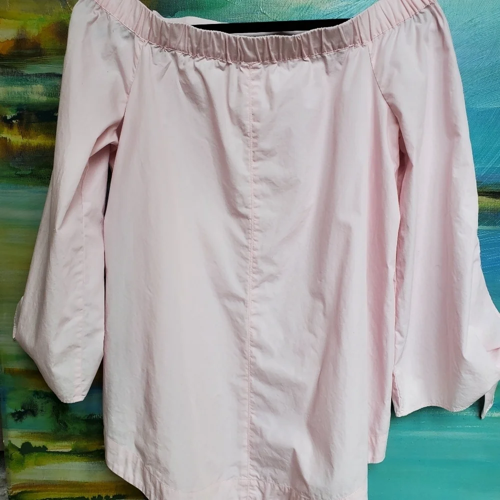 Free People Off The Shoulder Tunic Blouse